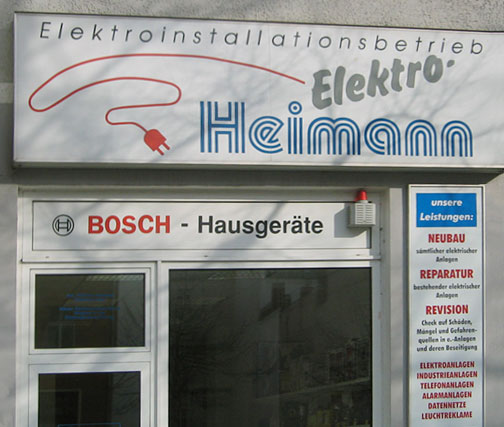 Heimann, der Betrieb für Elektroinstallation in Berlin